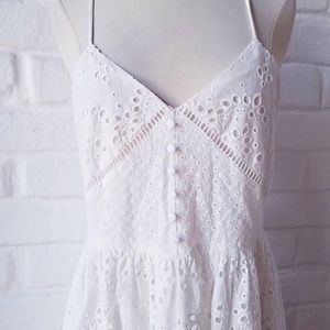 Zara Dresses - NWT Zara Eyelet Lace Midi Dress Zara Dresses - NWT Zara Eyelet Lace Midi Dress